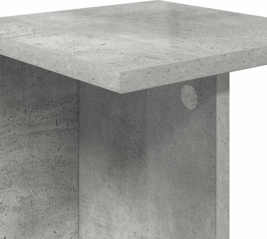 vidaXL Pflanzenturm Holz Grau 25x25.5x60.5cm 2 Stück
