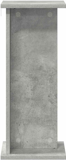 vidaXL Pflanzenturm Holz Grau 25x25.5x60.5cm 2 Stück