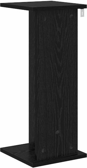 vidaXL Ανθοστήλες Ξύλινες Μαύρες 25x25.5x60.5εκ. 2τμχ