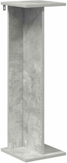 vidaXL Turn De Plante Din Lemn Gri 25x25.5x80.5 cm