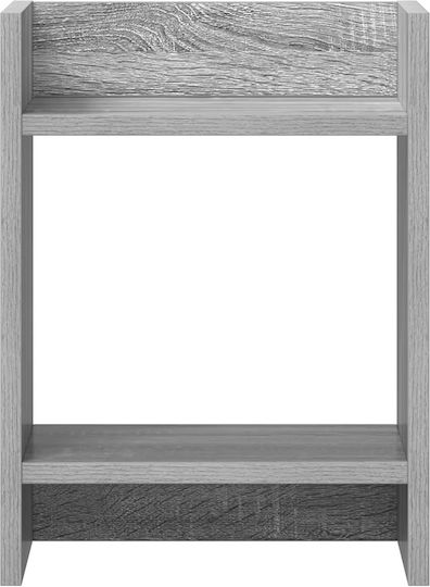 vidaXL Pflanzenturm Holz Grau 30x30x40cm