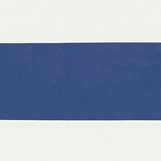 vidaXL Triangle Shade Sail Blue with PU Coating 5x6x6m