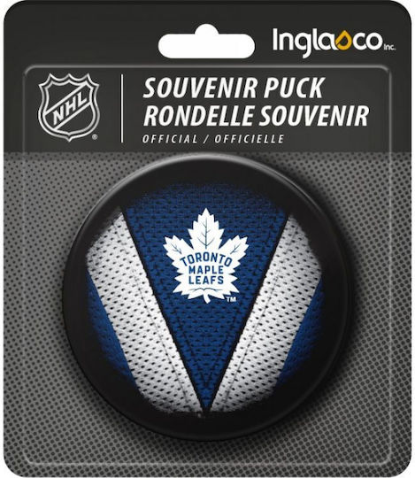 Сувенирна Шайба За Хокей Inglasco Nhl Stitch 510an000605 Див Черен