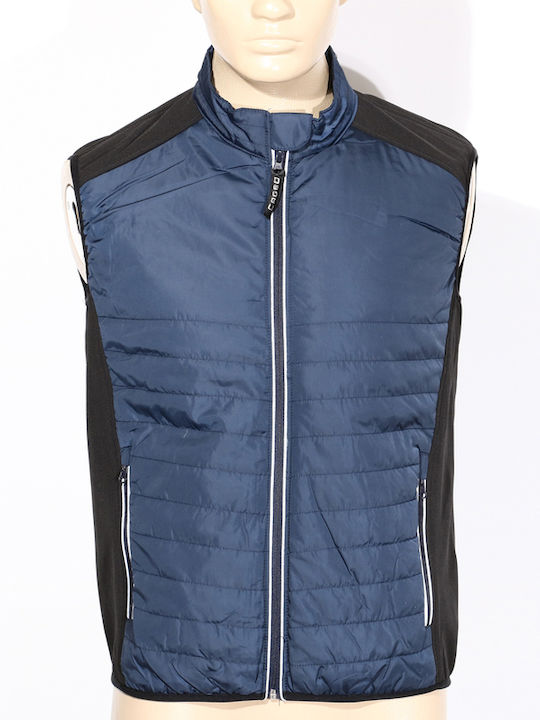 Fageo Vestă de Lucru Softshell pentru Bărbați Albastru Marin Fageo Vestă de Lucru Softshell pentru Bărbați Albastru Marin