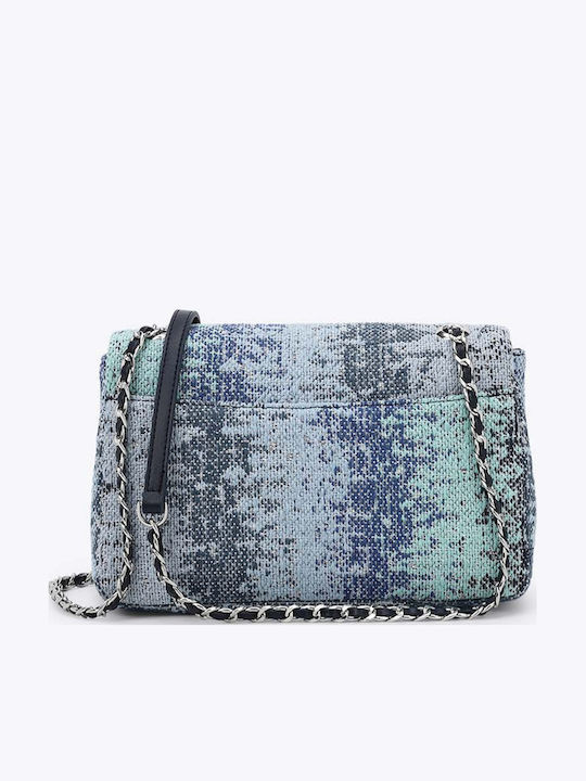 Straw Women's Shoulder Bag Blue