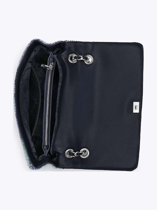 Straw Women's Shoulder Bag Blue