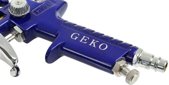Geko G01185 Πιστόλι Βαφής Αέρος HVLP Άνω Δοχείου 0.8mm