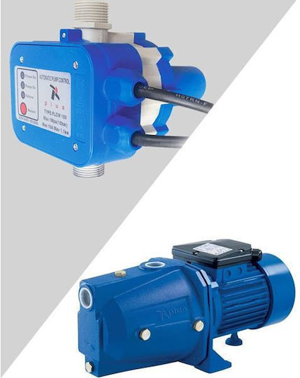 Plus 303780 Single Phase Water Pressure Pump without Container 1.5hp