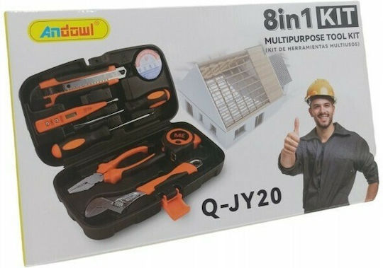 Andowl Tool Case with 8 Tools