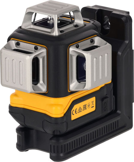 DEWALT Cross-Line Laser Level Green Beam with 45m Working Range