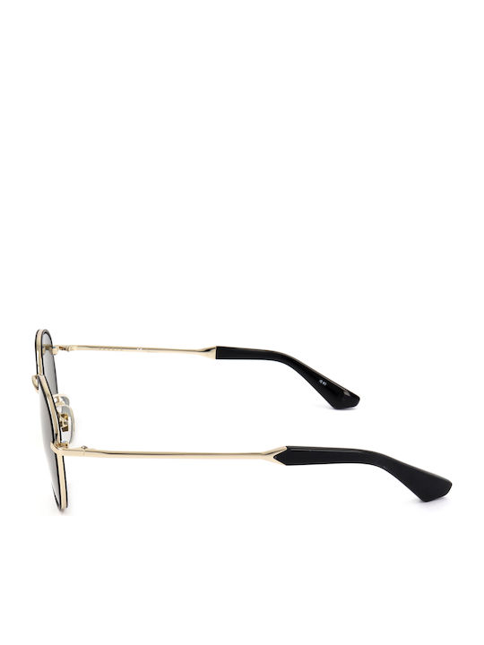 Sandro Unisex Γυαλιά Ηλίου με Μαύρο Σκελετό και Πράσινο Φακό