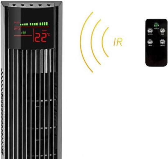 Trotec Επαγγελματικός Ανεμιστήρας Δαπέδου 45W Διαμέτρου 112cm με Τηλεχειριστήριο