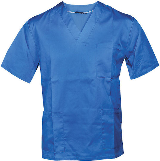 Fageo Unisex Ιατρική Μπλούζα Navy Μπλε