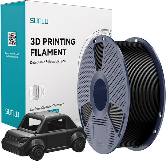 Sunlu PETG 3D Printer Filament Μαύρο