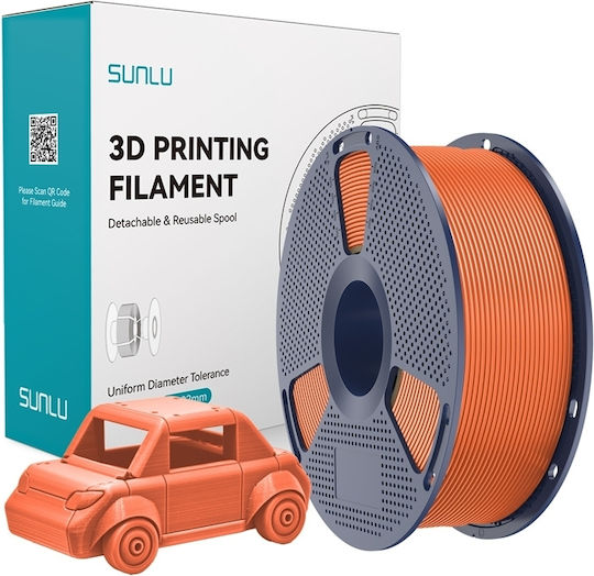 Sunlu Filament PETG Pentru Imprimantă 3D Portocaliu