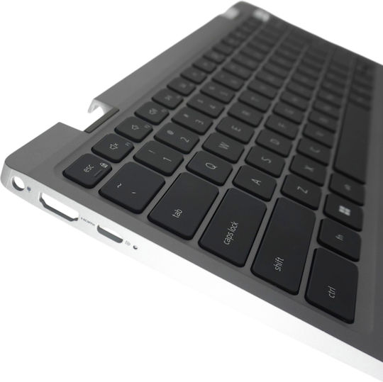 Laptop Keyboard Palmrest Dell Latitude 3330 2-in-1 0p05wp P05wp 02wwm 002wwm Cn-002wwm US Gray Code 41544uspalm