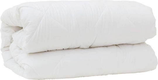 vidaXL Σετ Κουβέρτα King Size 260x220εκ. Λευκό 3378096