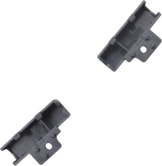 Plastic Laptop LCD Hinges Cover for Lenovo Loq 15irx9 15i Gen 9 83dv 15ahp9 83dx 15iax9i 83fq 15iax9 83gs 15arp9 83jc 15irx10 83je 15ahp10 83jg 5cb1m65367 Left & Right Gray Code 1-cov1032
