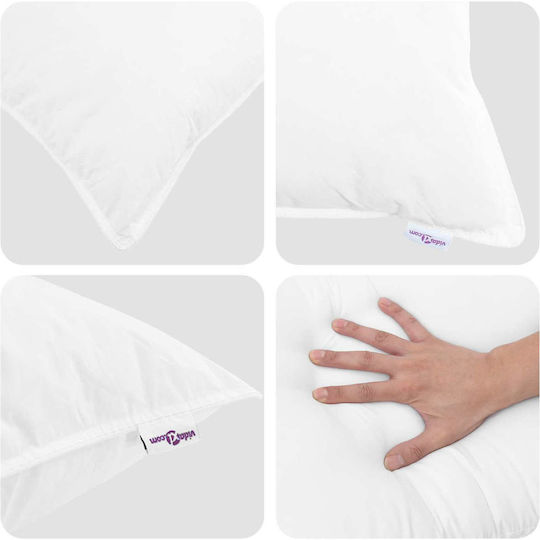 vidaXL VidaXL Bettdecken-Set Übergröße 240x200cm Weiß
