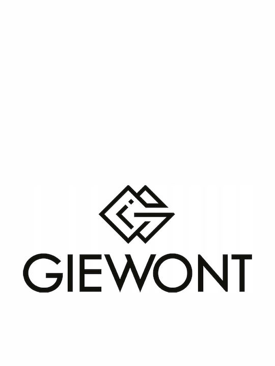 Giewont Γυναικείο Ρολόι Μπαταρίας με Ασημί Δερμάτινο Λουράκι