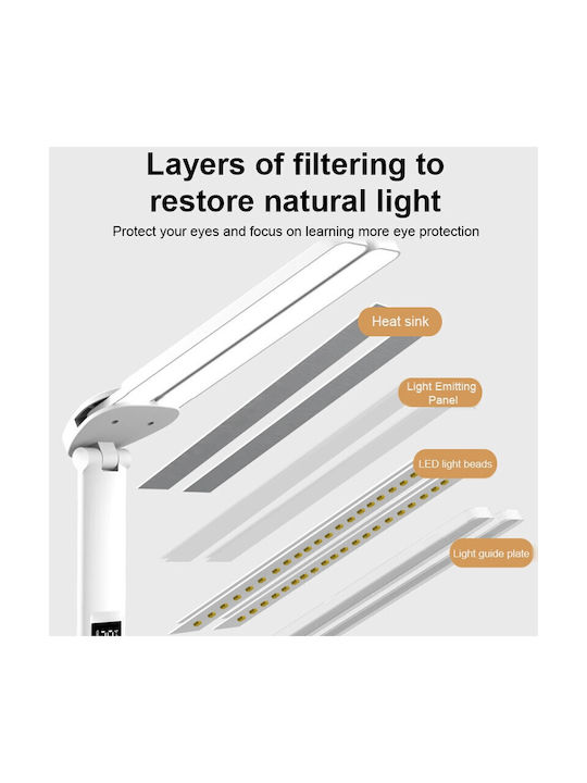 Lămpi Decorative Pentru Masă LED Alb Natural 4500K 18x12x32cm