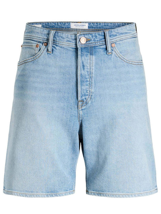Men's Denim Light Blue Bermuda Shorts