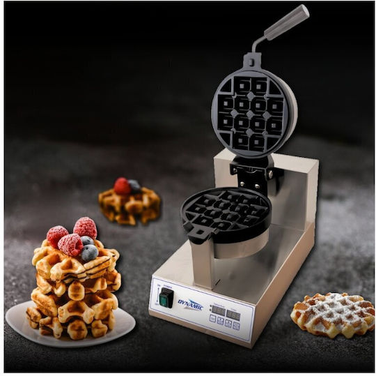 Dynamic Commercial Single Waffle Maker for Small Waffles RWM-1350