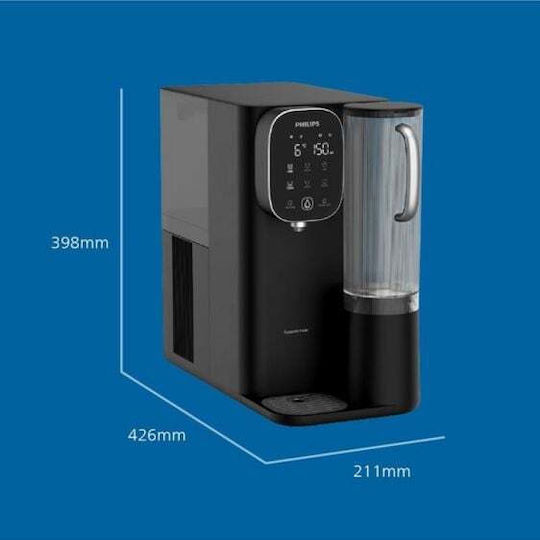 Philips Bottle Desktop Water Cooler with Cold Water Flow 1lt/h