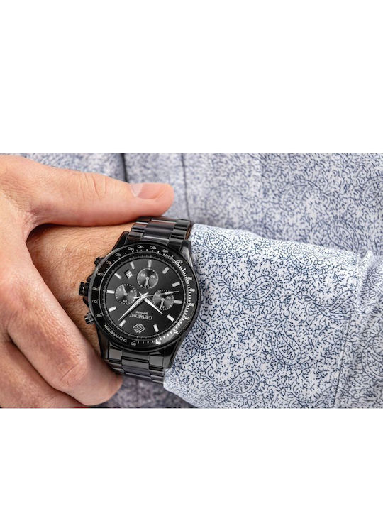 Giewont Battery Watch with Metal Bracelet