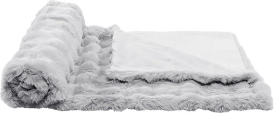 Homelevel Homelevel Faux Καναπέ 127x152εκ. Grey