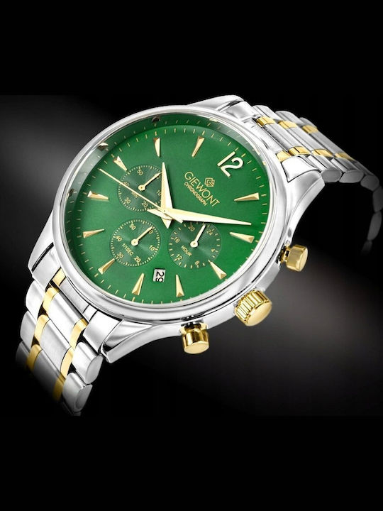 Giewont Battery Watch with Metal Bracelet