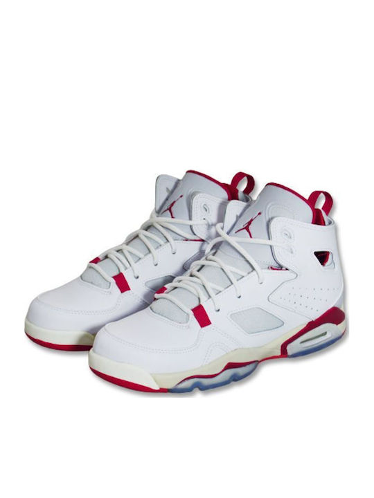 Flight Club Αθλητικά Παιδικά Παπούτσια Μπάσκετ Λευκά