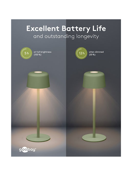 Goobay Διακοσμητικό Φωτιστικό LED Θερμό Λευκό 3000K 25x25εκ.