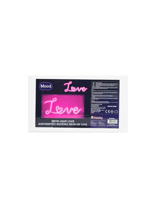 Diakakis Dekorative Lampe Liebe
