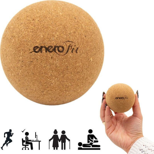 Enero Μπάλα Μασάζ 6.5cm σε Μπεζ Χρώμα