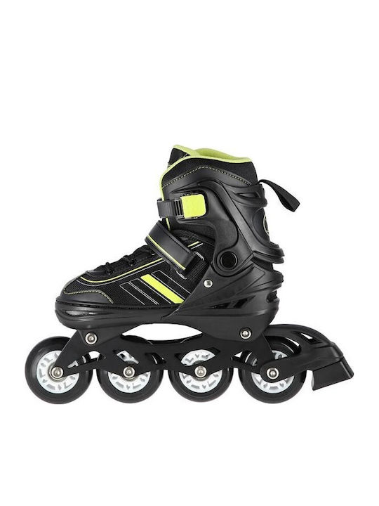 Inline Αυξομειούμενα Rollers Μαύρα Παιδικά