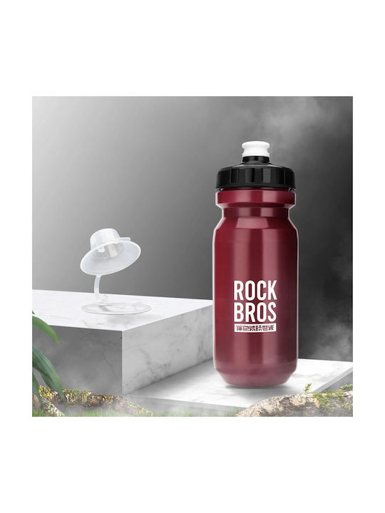 Rockbros Παγούρι Ποδηλάτου 600ml Κόκκινο
