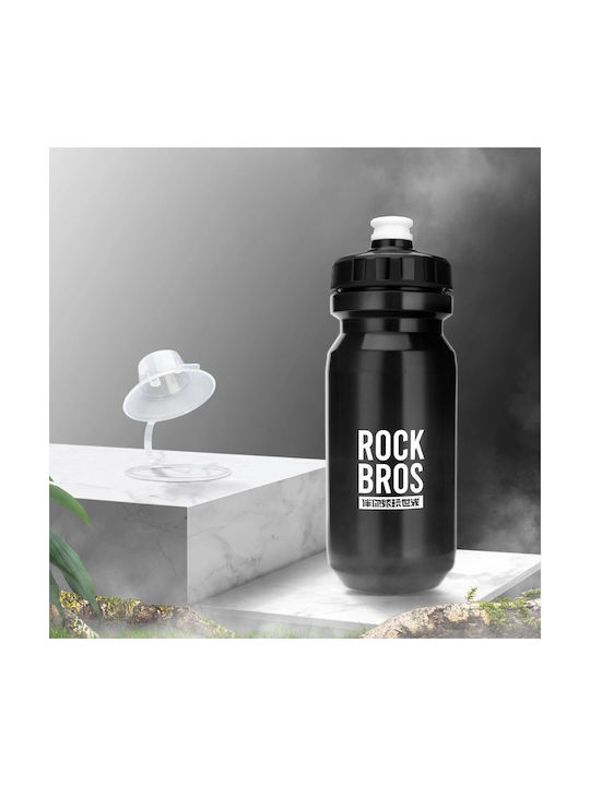Rockbros Παγούρι Ποδηλάτου 600ml Μαύρο