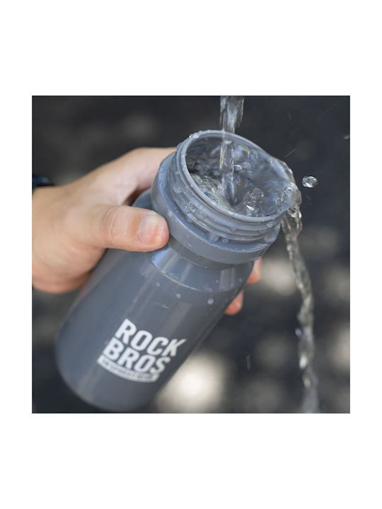 Rockbros Sticlă De Apă Pentru Ciclism 600ml Gri