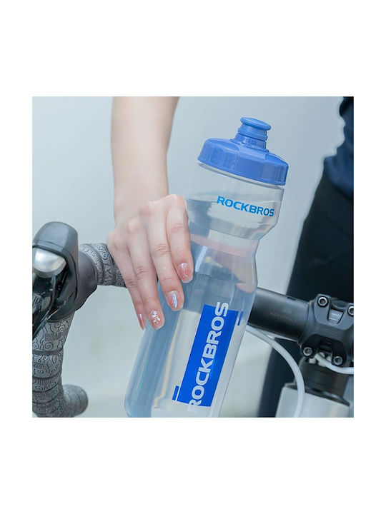 Rockbros Sport Water Bottle Plastic 750ml Transparent