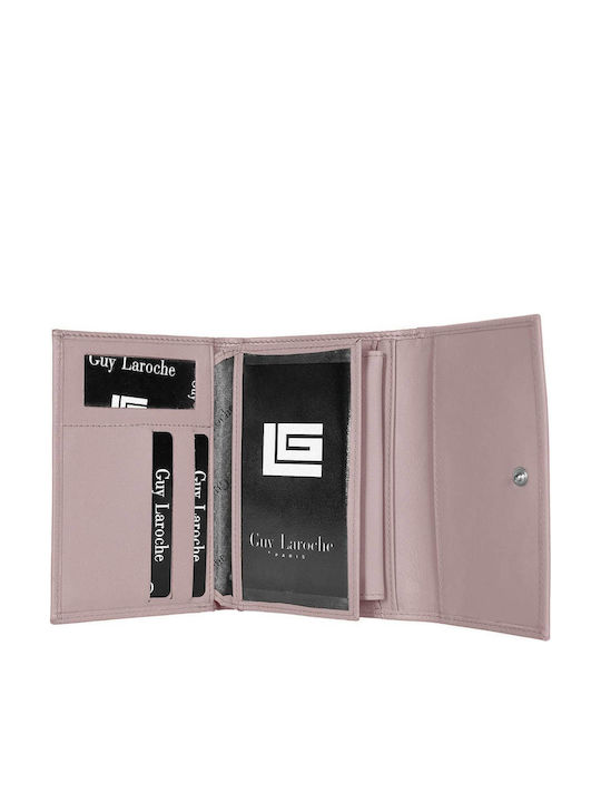 Large Leather Women's Wallet with RFID Purple