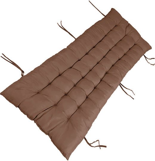 Μαξιλάρι Ξαπλώστρας με Πλάτη Brown 50x165εκ.