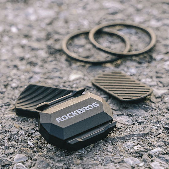 Rockbros C3 Ant+ Bluetooth 2-în-1 Senzor Viteză și Cadence Negru