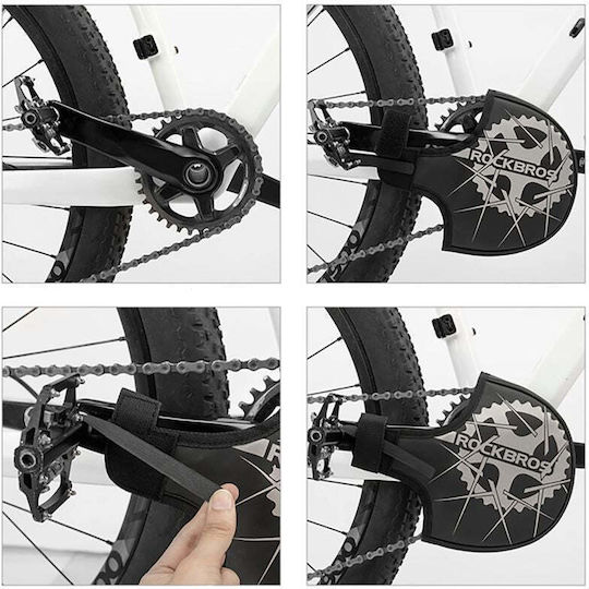 Rockbros Crankset Transport Cover Rockbros D76 Black-grey