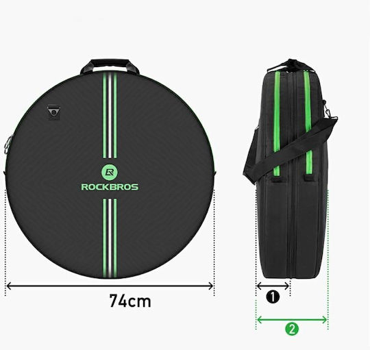 Rockbros D40 Transport Cover Ø74cm Wheel Black