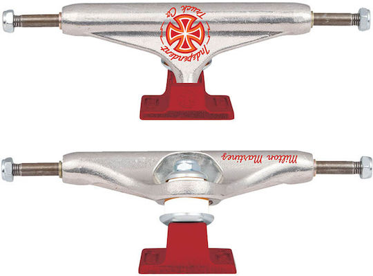 Independent Trucks Pro Milton Martinez Silver Red Standard - Silver/red