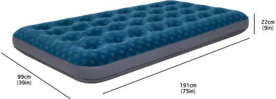 Jilong Inflatable Sleeping Mattress Single 191x73x22cm Blue