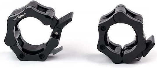Tiguar Lock-Jaw Collar Set for Dumbbells/Barbells Ø50mm 2pcs