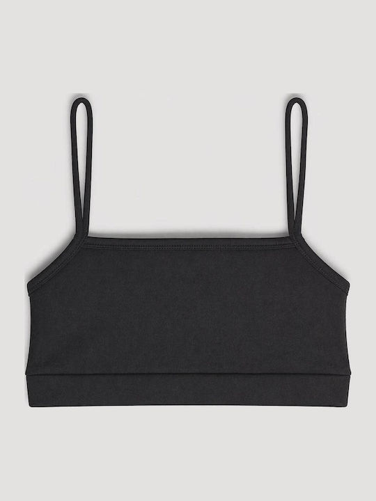 Wrap Bralette Bonita Black Cotton Κωδ 321045 Wrap Bralette Bonita Black Cotton Κωδ 321045