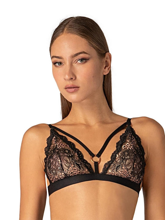 Milena by Paris Women's Bralette Bra Black